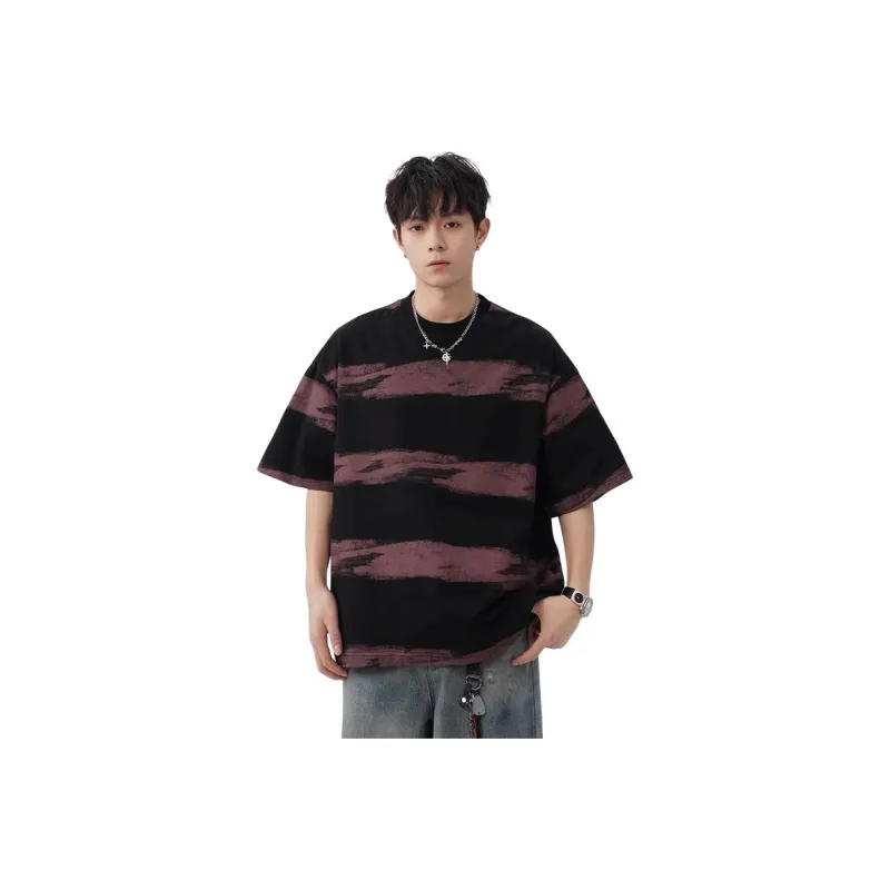 DARK HORSE T Shirts Unisex Black Purple-0