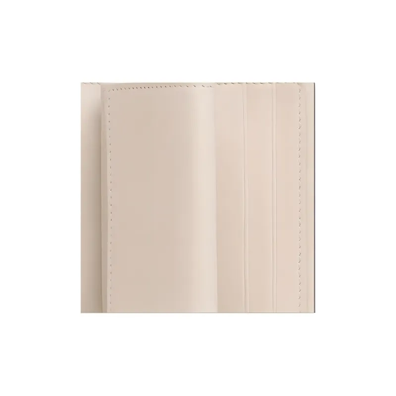 CELINE Triumph Gate Triomphe Shiny Smooth Lambskin Card Holder Wallet Small Size Women's Ivory White-5