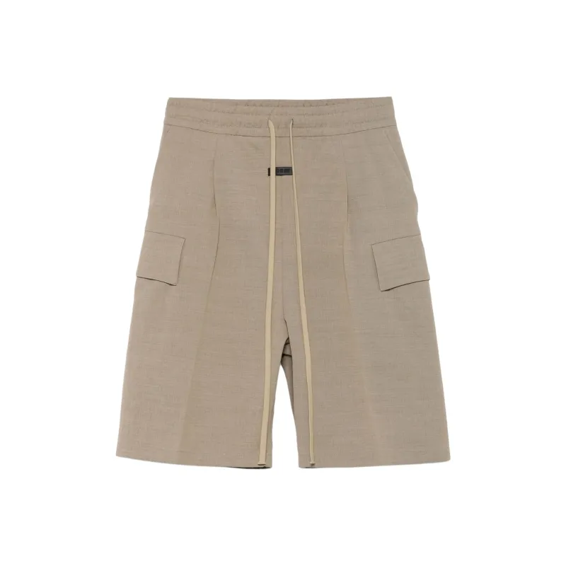 Fear Of God Drawstring waist Cargo Shorts-0