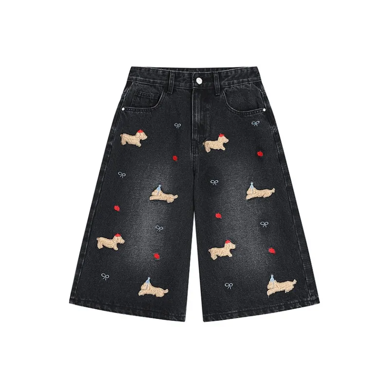 ROOMBOSE Denim Shorts Unisex-0