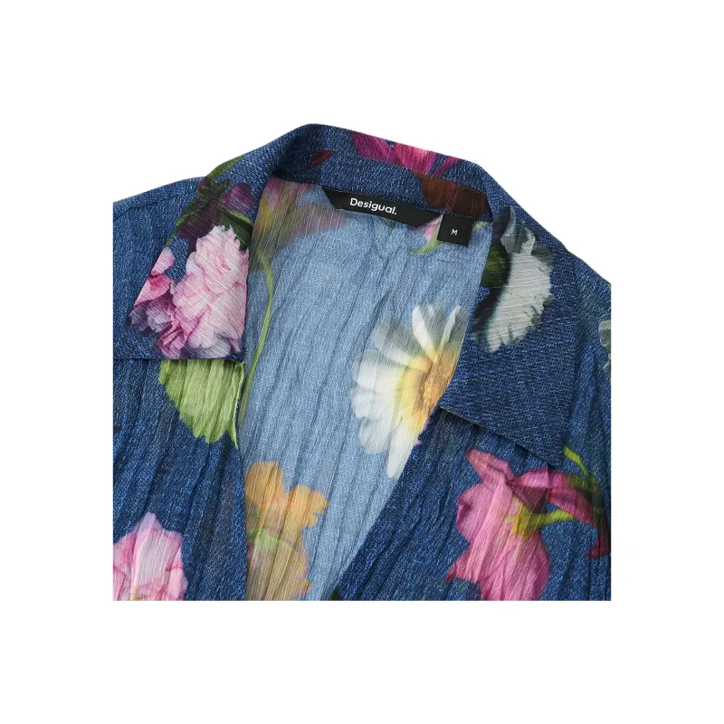 Desigual Jackets Women's Blue With Print-8