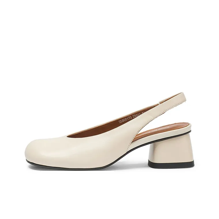 Coup De Foudre Block Heel High Heels 5cm Women's-5