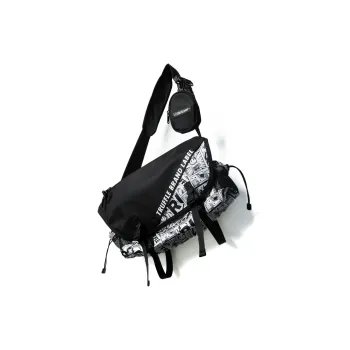 TRUFFLE Fabric Shoulder Bag, Crossbody Bag, Messenger Bag Men's Multicolor