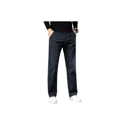 NVRFRGT Jeans Unisex Black Gray Color