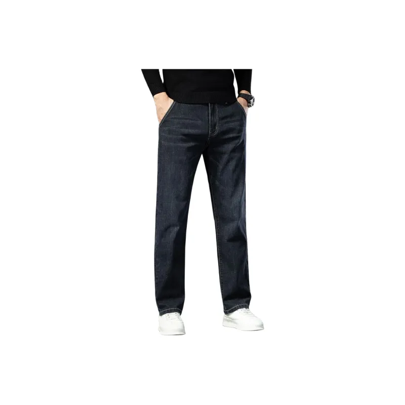 NVRFRGT Jeans Unisex Black Gray Color-0