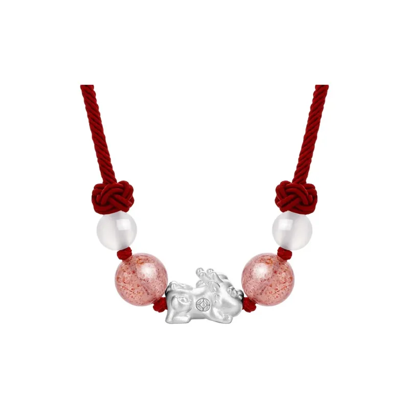 CHOW KING SANG S999 Fine Silver Necklaces Unisex-0