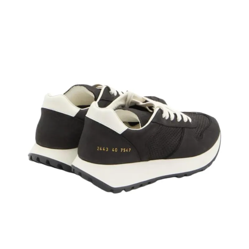 COMMON PROJECTS Track Premium Low Top Casual Shoes Men's Black-4