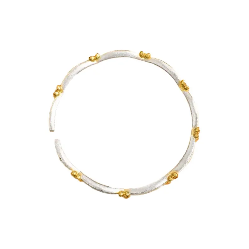Crabs S 999 Fine Silver Bangles Women's-1