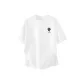 [100% cotton]White (Black Lion Chest Logo)
