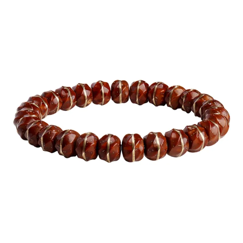MUSHENGYUAN Purple Gold Rat Bracelets Unisex-0