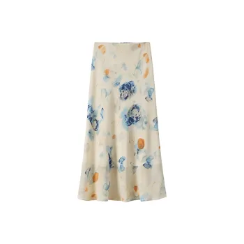 LUYOUYE Casual Long Skirt Women's
