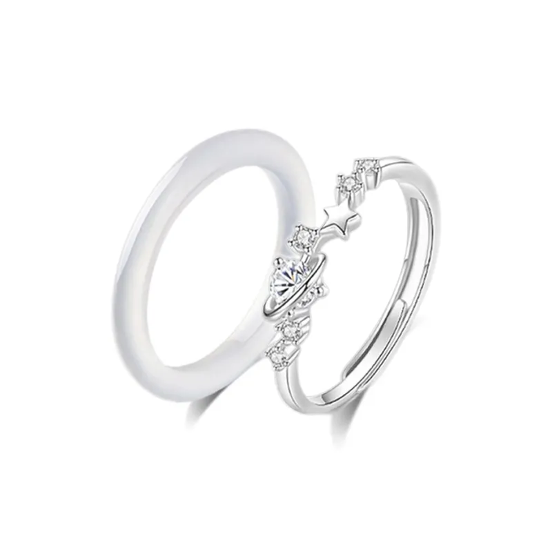 JIACUIYUN Chalcedony Rings Women's-6