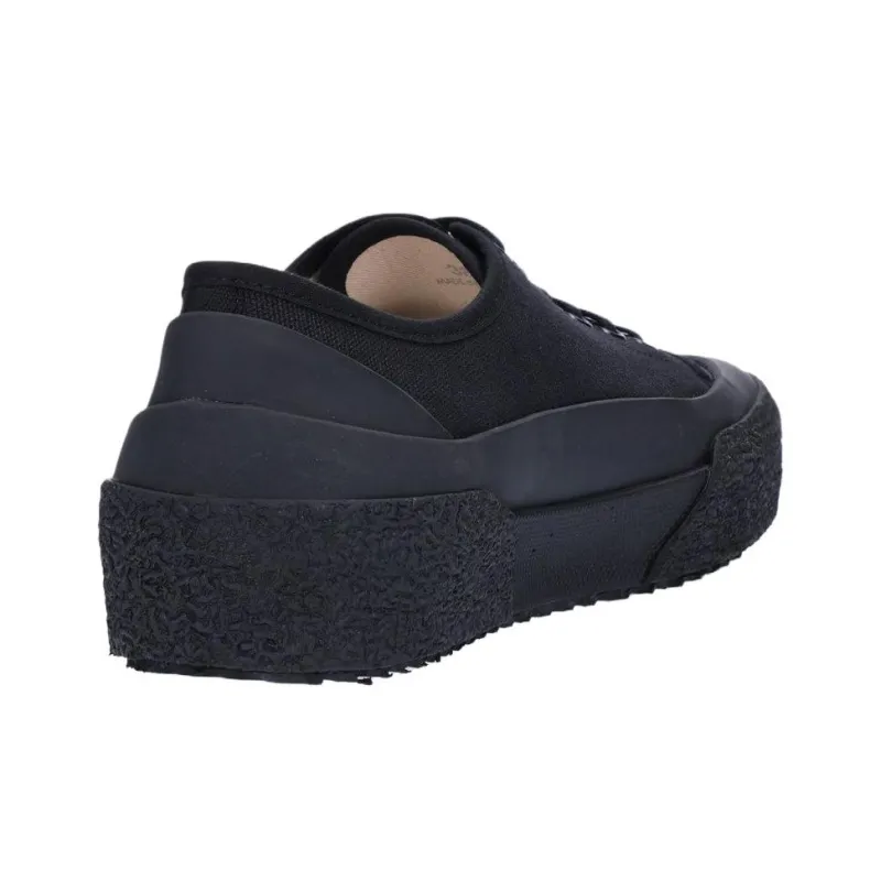 STUDIO NICHOLSON Low Top Canvas Shoes Unisex Marine Blue-2