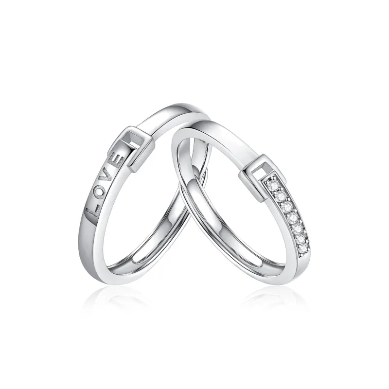 AIDIER 925 Sterling Silver Rings Unisex-4