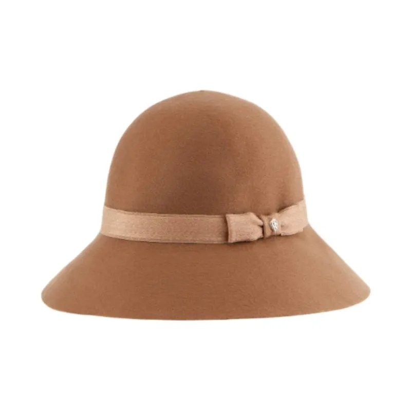 HELEN KAMINSKI Cashmere Bucket Hats Unisex Camel-0