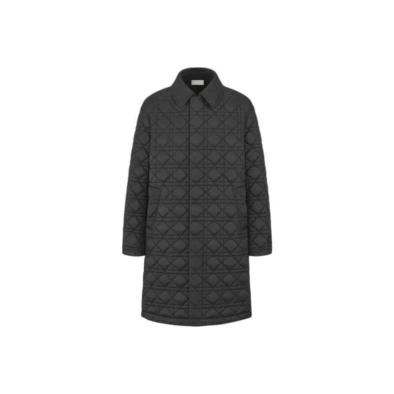 DIOR Coats Men Black-0