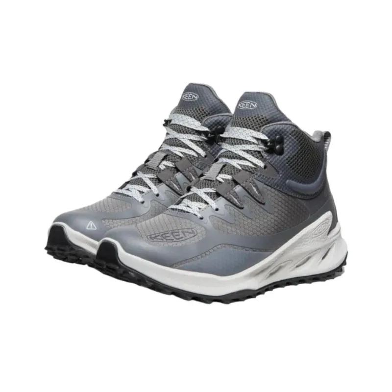 KEEN Zionic Waterproof And Wear resistant Short Outdoor Boots Women's Gray-2