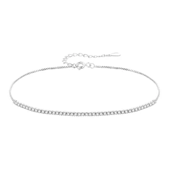 Lao Feng Xiang S925 Silver Anklets Women's
