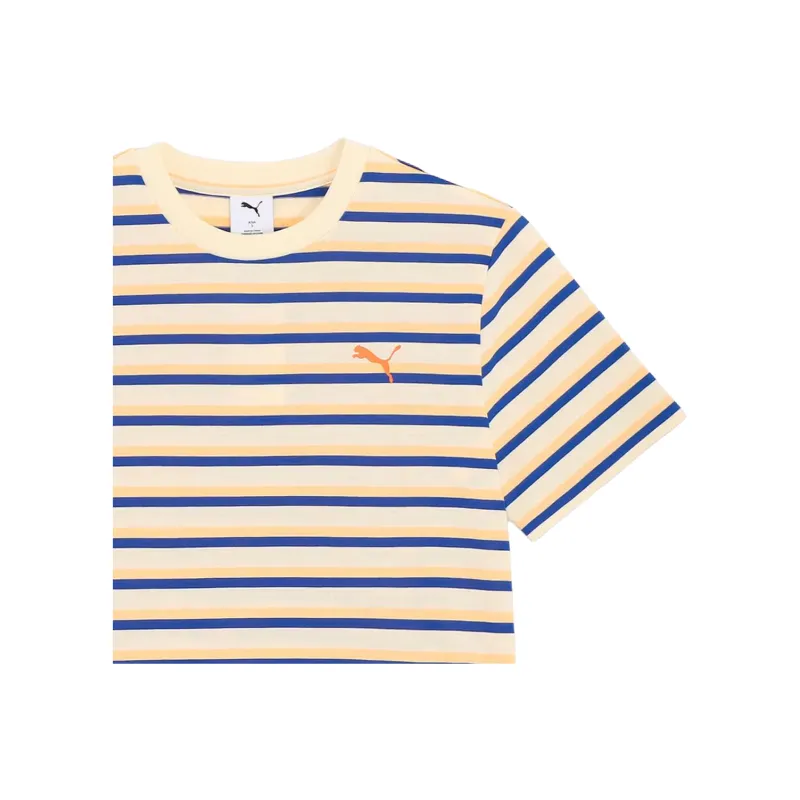 PUMA SUMMER PACK T Shirt Men's Cream-2