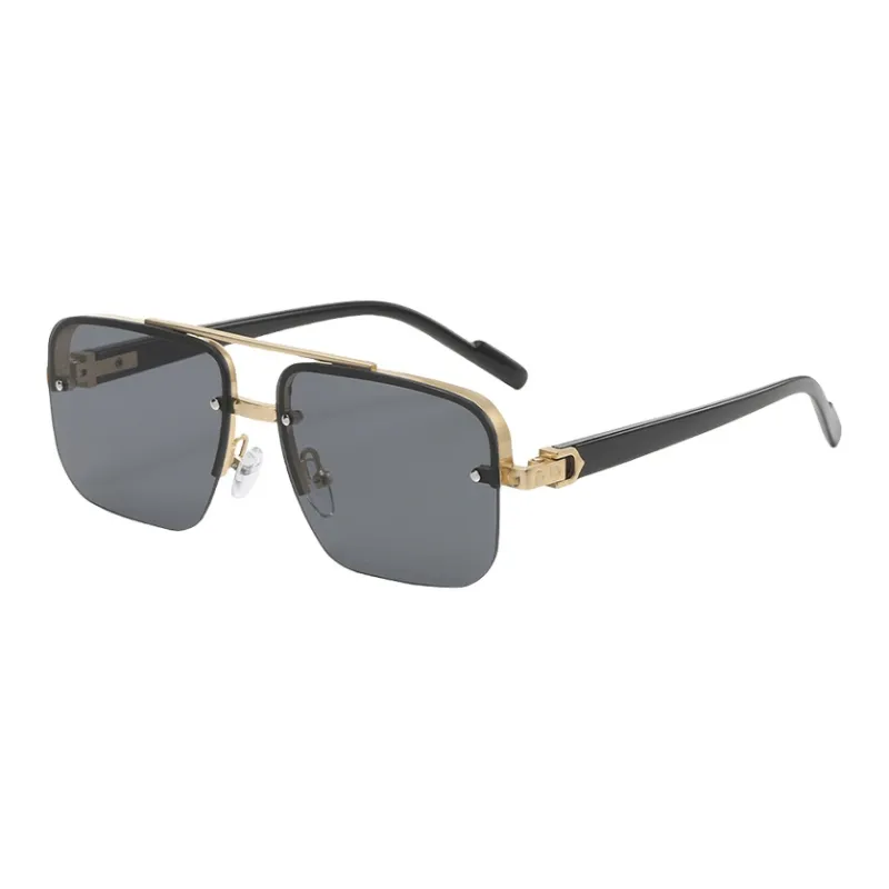 NOME Metal Square Sunglasses Unisex-13