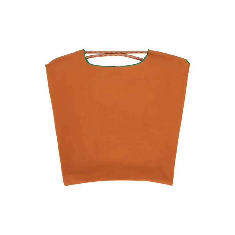 MYTIMELAB Nylon Handbag Unisex Orange/Rose Red-2