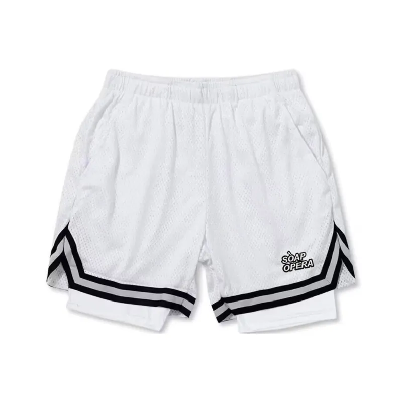 SOAP OPERA Basketball Shorts Unisex-4