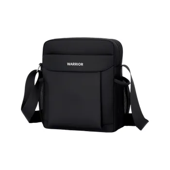 Warrior Oxford Crossbody Bag Unisex Black