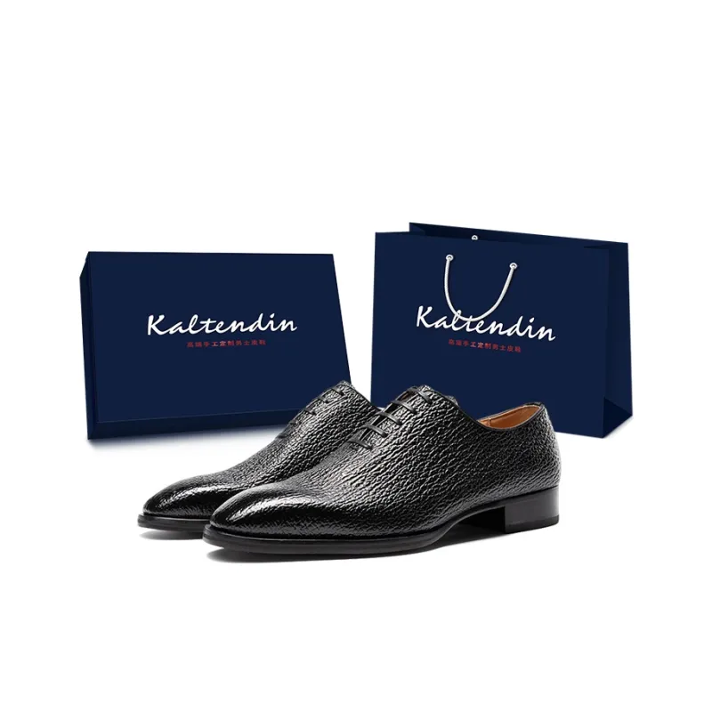 Kaltendin Dress Shoes Men's Black-10