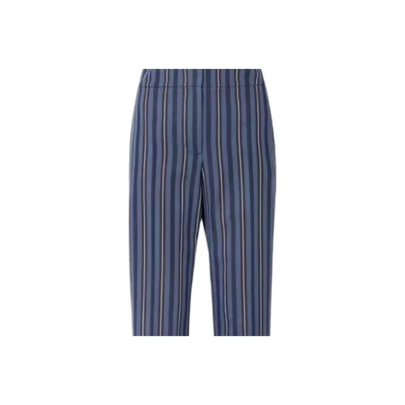 Burberry Casual Pants Women's Blue-4