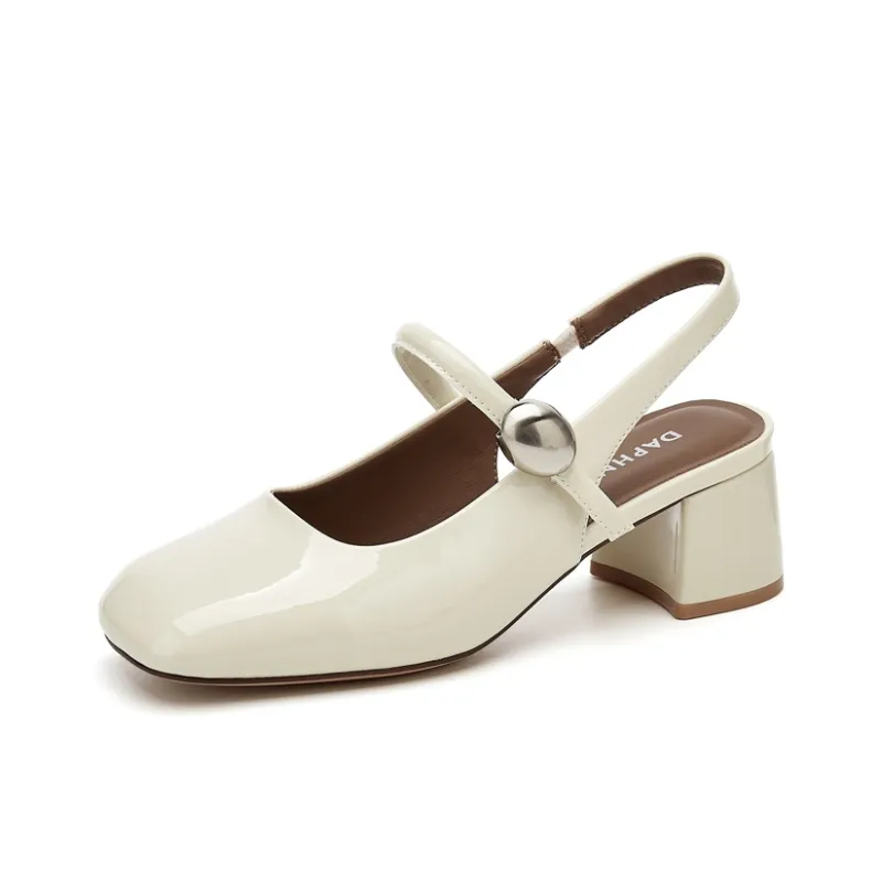 DAPHNE Chunky Heel High Heels Women's-6