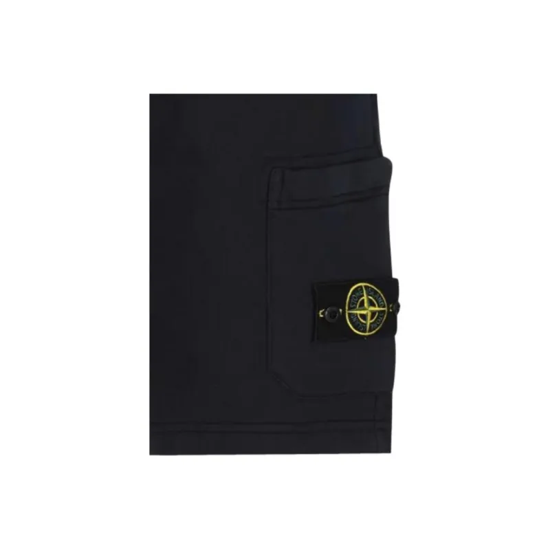 STONE ISLAND Compass appliqué Cotton Track Shorts-2