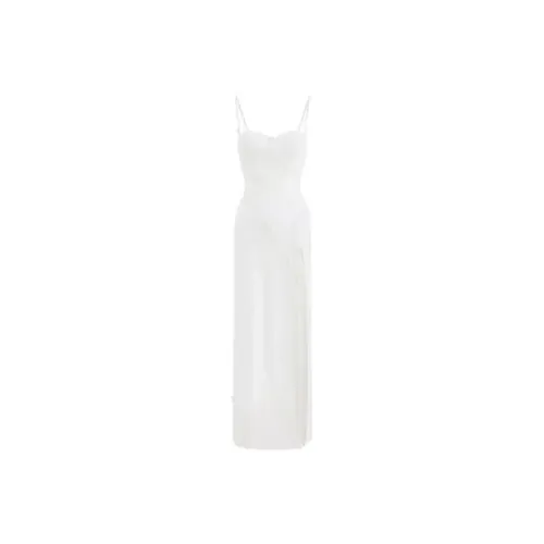 Udon House Slip Dresses Women's White