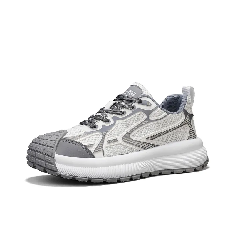 HACKBUTEER Low Top Chunky Sneakers Men's Box Included-2
