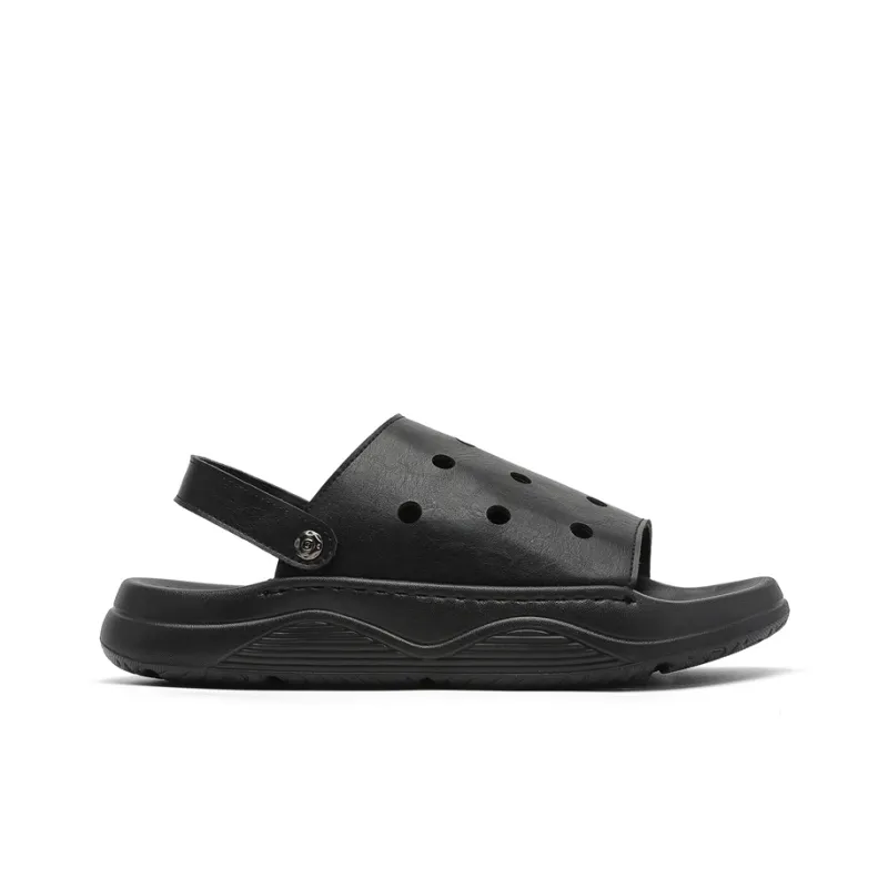 Ignition Beach Sandals Men Black/White-1