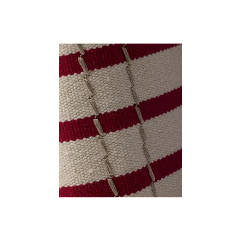 PRADA Cotton Handbag Mini Women's Pomegranate Yellow & Red-4