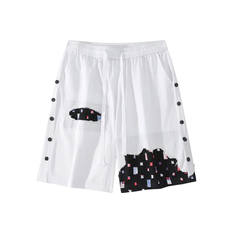 RASHOMONG Casual Shorts Unisex-0