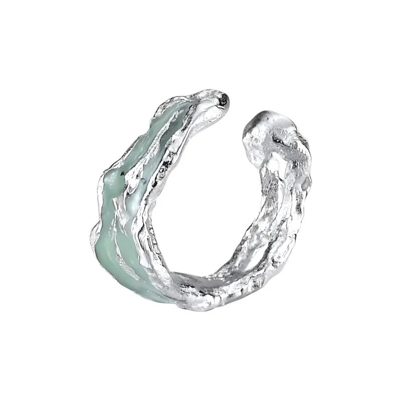 ENFANTIN 925 Sterling Silver Clip On Earrings Unisex-1