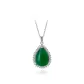Tubas, Shua Waterdrop Chalcedony Necklace