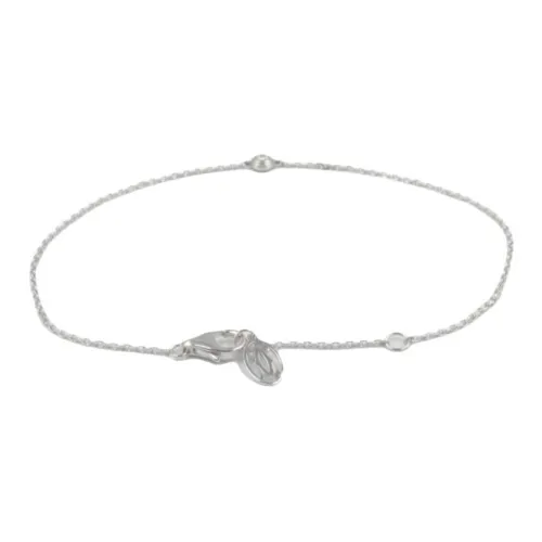 CARTIER Diamond 18K White Gold Bracelets Women's Silver