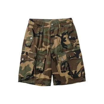 Columtomy Casual Shorts Unisex Camouflage