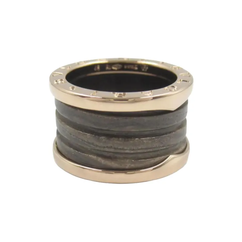 BVLGARI 2010s 18K Rose Gold B Zero One Ring-1