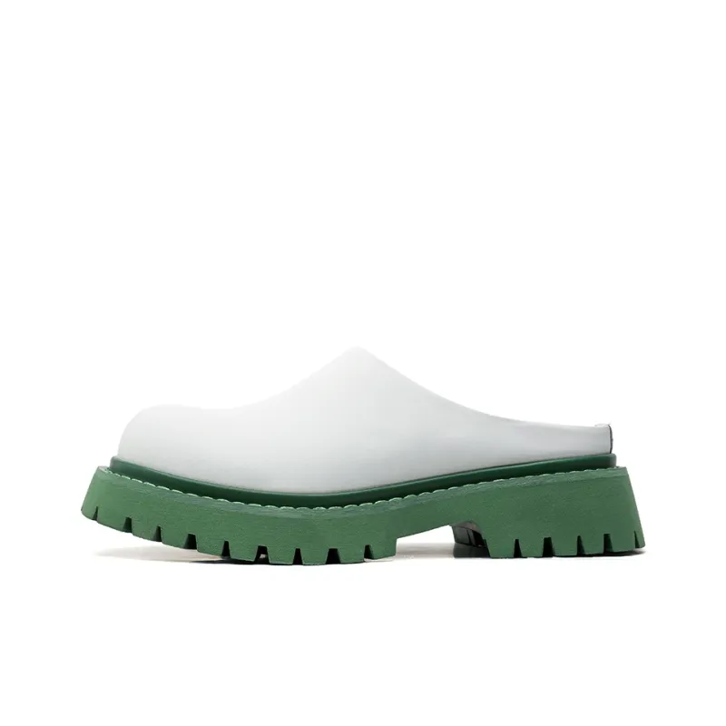 MADALLO Rubber Sole Abrasion Resistant Slip Resistant Closed Toe Slippers Men's-5