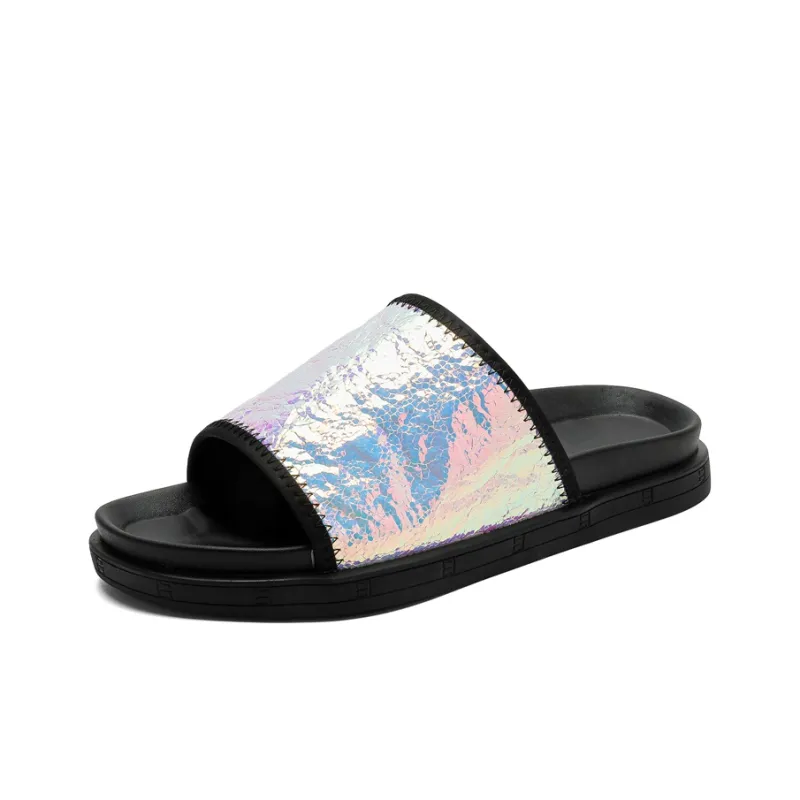 ΛOLUNKΛ Abrasion Resistant Slide Slippers Men's-1