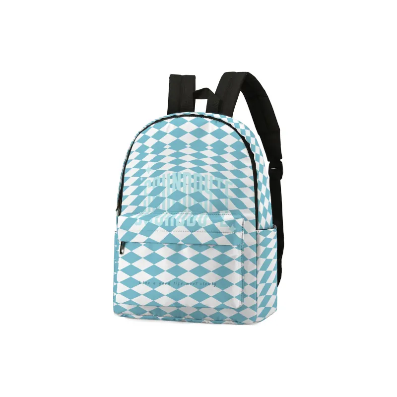 Soundbyte Polyester Backpack Regular Unisex White-7