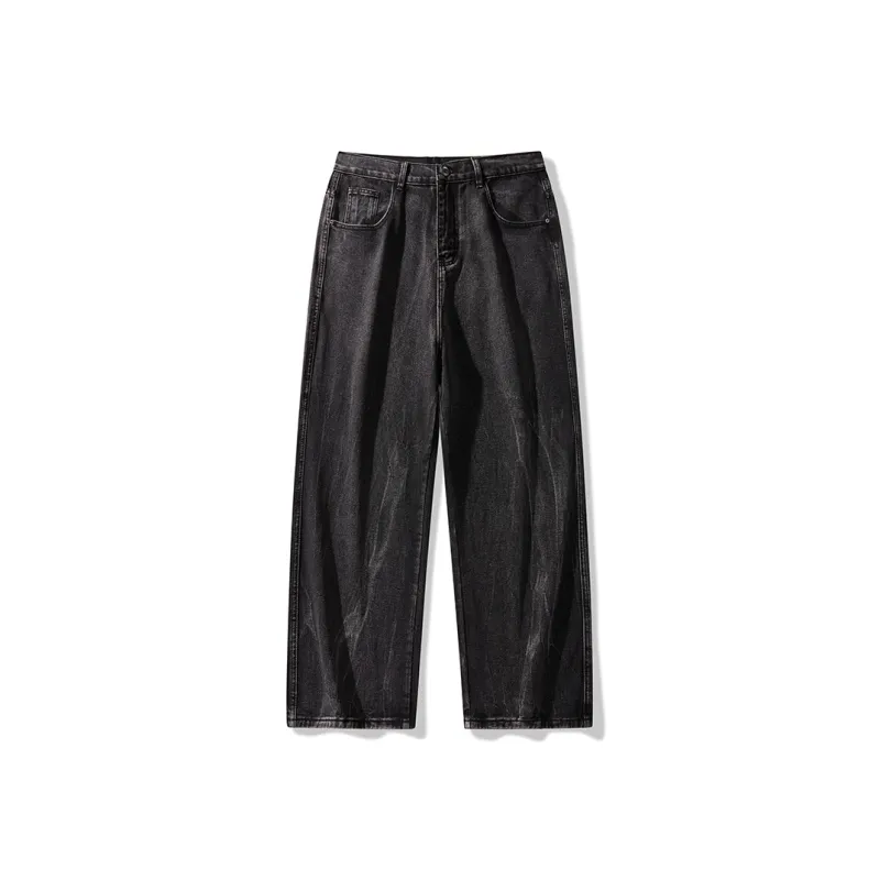 Cotton Gene Jeans Unisex Stone Washed Gray-3