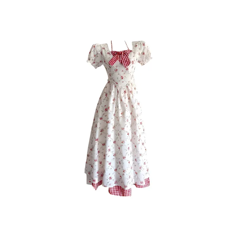 GUOZHEN Short Sleeved Dress Women's-2
