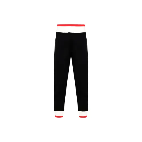 Alexander McQueen Logo Intarsia Knit Waist Track Trousers