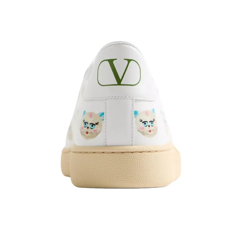 Valentino Royco Low Top Skateboard Shoes Men's White-5