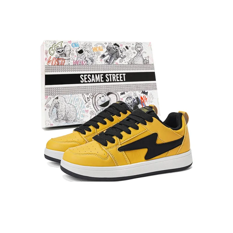 SESAME STREET Height Increasing Balance Abrasion Resistant Lightweight Slip Resistant Skateboard Shoes Unisex-11