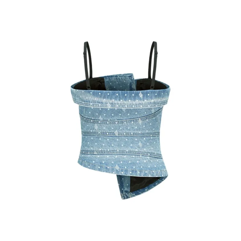 GIMING Camisoles Women's Blue-1